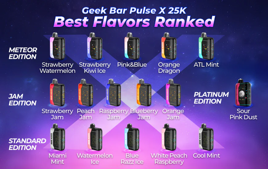 geek bar pulse 25k best flavors ranked 1b50fc2d 92b9 40cd bac4 7d61aa7e7c0e