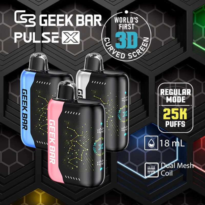 geek bar pulse x 25k disposable vape 25000 puffs