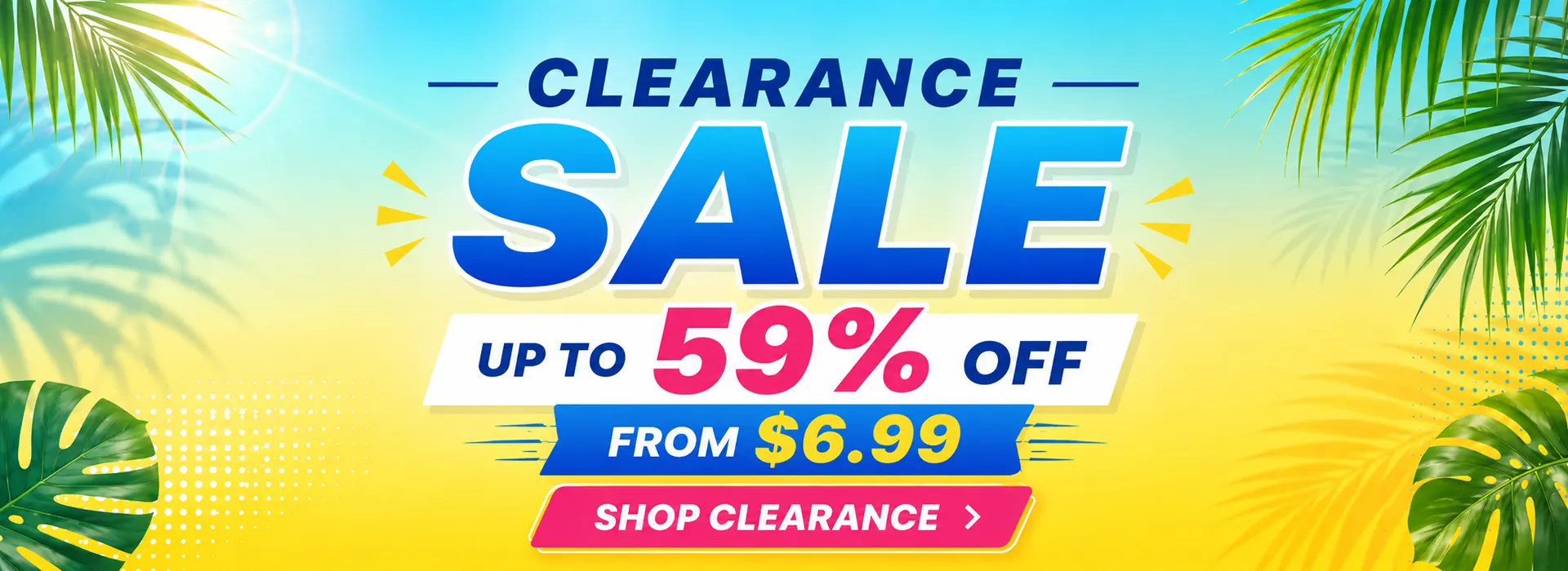 clearance sale