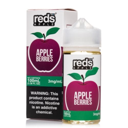 7-daze-juice-reds-apple-berries-100ml-vape-juice-32603668054127 7 Daze Reds Apple Berries 100ml Vape Juice - Image 1