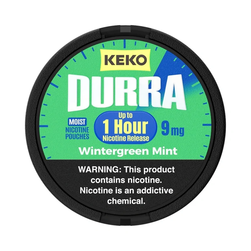 KEKO DURRA Nicotine Pouch Wintergreen Mint 6mg.webp
