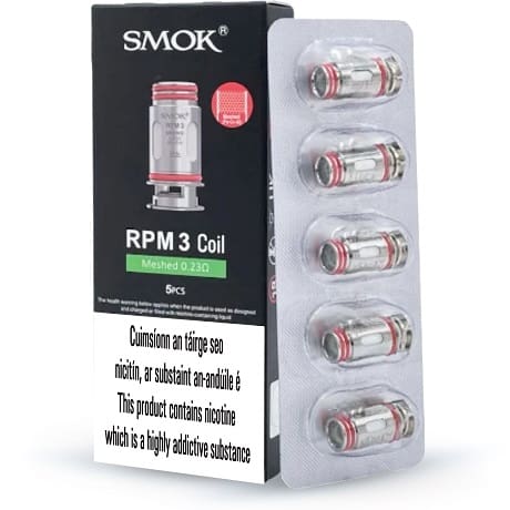 Smok-RPM-3-Mesh-Coils-0.23-Packaging SMOK RPM 3 REPLACEMENT COILS - Image 1