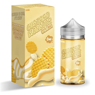 Vanilla-Custard-Monster-2T Custard Monster NTD Vanilla Custard 100mL Vape Juice - Image 1