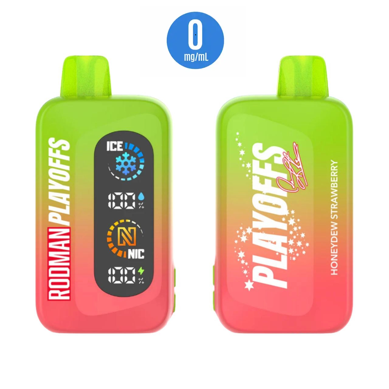 RODMAN-Playoffs-50K-Disposable Rodman Playoffs 50K Zero Nicotine Disposable Vape (0mg, 50000 Puffs) - Image 1